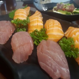 salmon akami set
