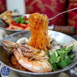 อบทะเลเดือด กุ้งแชบ๊วยล้วน