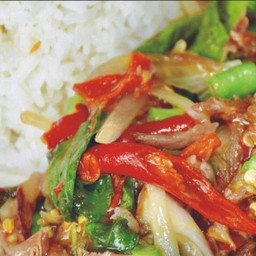 กะเพราขาหมู