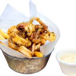 Calamari (served with fries)