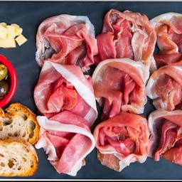 Parma Ham,Smoked Cheese & Olives