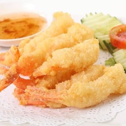 กุ้งชุบแป้งทอด