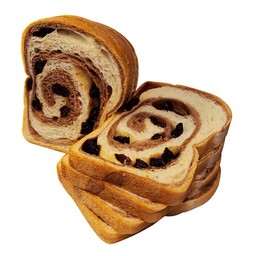 ขนมปังลูกเกด (วนิลา-โกโก้)