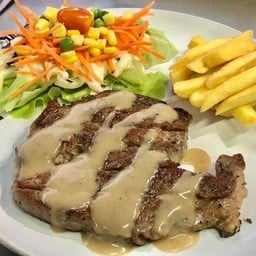 สเต็กหมูคุโรบูตะ