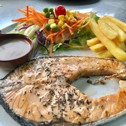 สเต็กปลาแซลมอล