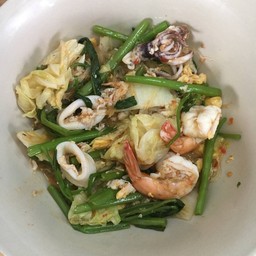 สุกี้แห้งทะเล