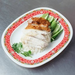 ข้าวมันไก่ผสม