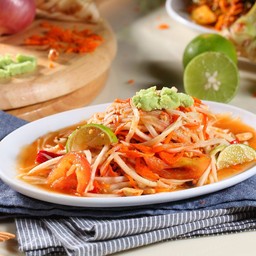 ส้มตำไทยวาซาบิ