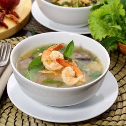 ต้มยำกุ้งโหระพา