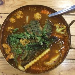 แกงส้มปลาช่อนทอด