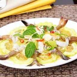 กุ้งแช่น้ำปลา