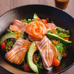SALMON SALAD สลัดปลาแซลมอน