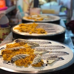 แป้งขาวฝอยทอง+กล้วย