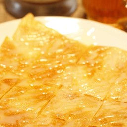 โรตีสี่เหลี่ยม+นม