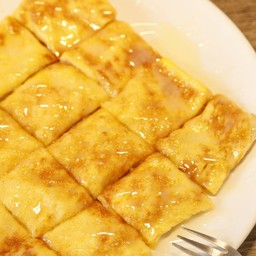 โรตีไข่+นม