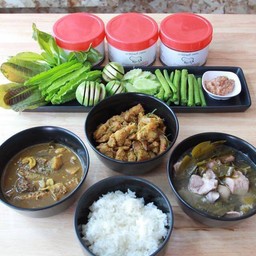 น้ำพริกกะปิผักสด