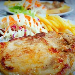 พอร์คชอปสเต็ก