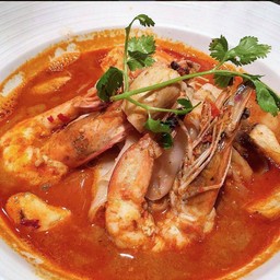 เส้นใหญ่ต้มยำมันกุ้ง