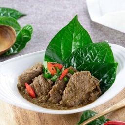 เขียวหวานผัดแห้งใบชะพลู