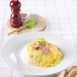 ข้าวไข่ข้นกุ้ง