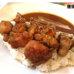 ข้างราดแกงกะหรี่ไก่คาราอาเกะ