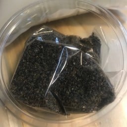 งาดำคั่วบด (กระปุก)