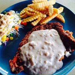 สเต็กหมูซอส