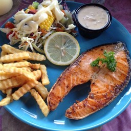 สเต็กปลาแซลมอน