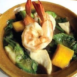 เเกงเลียงกุ้งสด