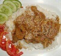 ข้าวหมูเกาหลี