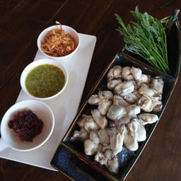 อร่อย หอยนางรมสด