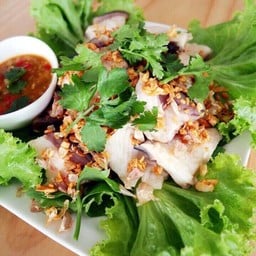 ปลากดคังลวกจิ้ม