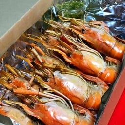 กุ้งแม่น้ำเผา
