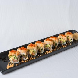 Salmon Spicy Hotate roll