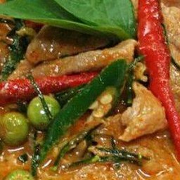ข้าวพแนงหมู