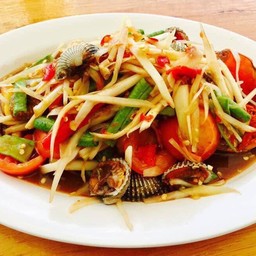 ส้มตำหอยแครงปูปลาร้า