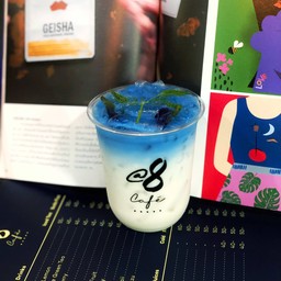 นมสดอัญชัญ