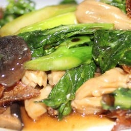 คะน้าผัดลิ้นเป็ด(s)