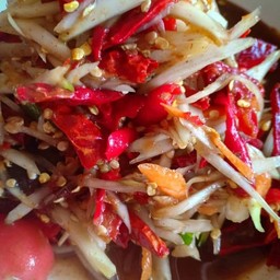 ตำปู+ปลาร้า