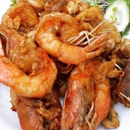 กุ้งทอดกระเทียม