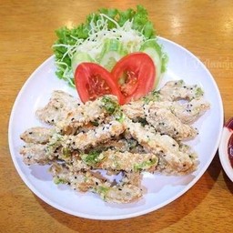 เนื้อไก่ชุปแป้งทอด
