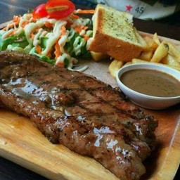 สเต็กเนื้อสันนอกออสเตรเลีย