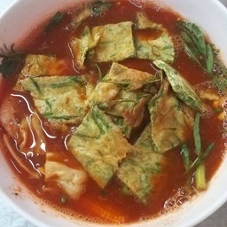 แกงส้มผักรวม+กุ้ง+ชะอม