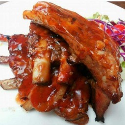 ซี่โครงหมูบาบีคิว