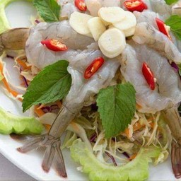 กุ้งแช่น้ำปลา