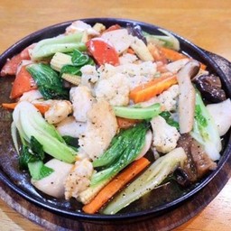 กระทะร้อนพริกไทยดำ