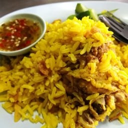 เด๊ะ ข้าวหมกไก่สีลม สีลม วัดแขก