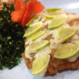 ไก่ทอดครีมมะนาว