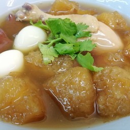 กระเพาะปลาน่องไก่+ไข่