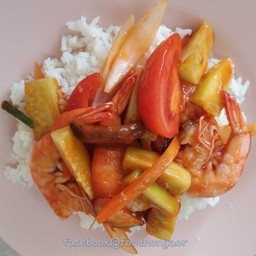 เปรี้ยวหวาน ราดข้าว